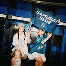 ホッケーデザインTEE(SAMURAI BLUE) INNOCENT LINE